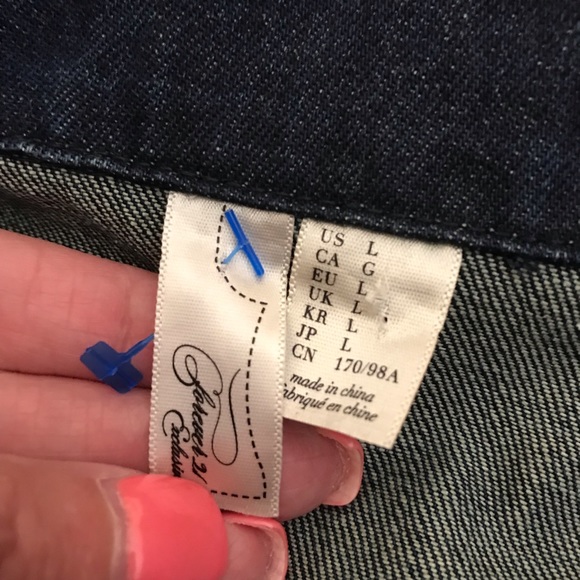 Jean Jacket Hand Painted Steampunk Owl - Picture 7 of 7